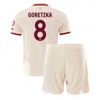 Camiseta Bayern Munich Leon Goretzka #8 Tercera Equipación Replica 2024-25 para niños mangas cortas (+ Pantalones cortos)